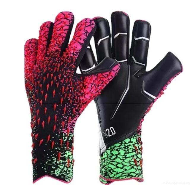 Luvas de Goleiro de Futebol para Treinamento Profissional Adulto em Látex Resistente ao Desgaste
