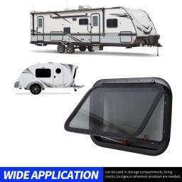 Janela Mesh Screen Suporte Rod, Janela externa, prova UV, Camping Trailer, Motorhome, 22.4x15.2 Polegada - Image 1