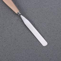 Espátula com cabo de madeira, Pintura Scraper, 17 # - Image 4