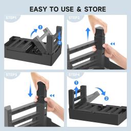 ELS-Tigelas elevadas para cães de estimação, tigela ajustável, alimentador lento, tigela de água para cães, sem derramamento para cães e animais - Image 5