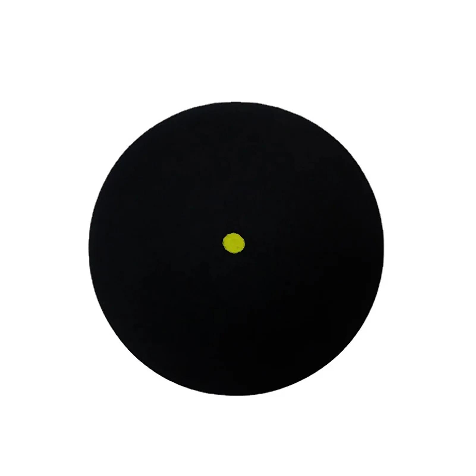 Azul e amarelo Dot Squash Balls, bola de treinamento durável, adequado para iniciantes, acessórios Wearable - Image 1