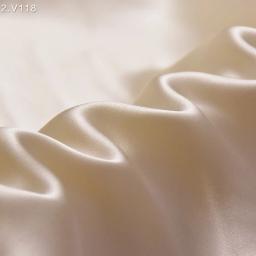 China Tecido De Cetim De Seda, 100% Pura Amoreira, Bridal Heavy Natural, DIY Costura, Casamento pelo Metro Têxtil, Luxo Bege Creme Branco - Image 3