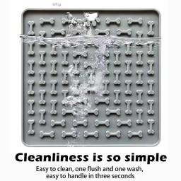 Almofada de alimentação lenta de silicone para gatos e cães, Almofada de alimentação lenta - Image 3