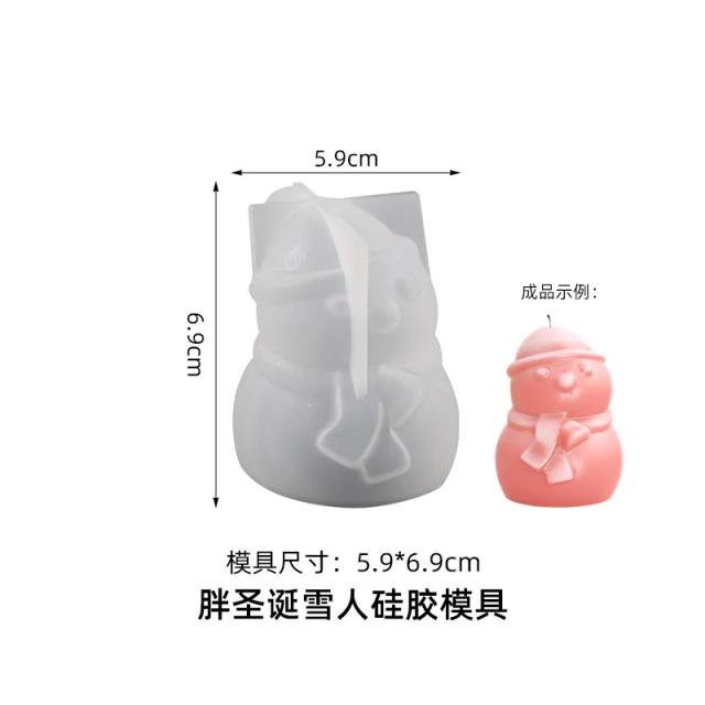 Moldes de Silicone em 3D para Árvore de Natal - Kit DIY para Velas, Sabonetes e Resina, Perfeito para Presentes de Férias