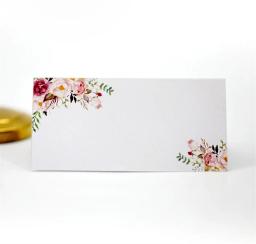 Impressão Rose Table Card para casamento, Decoração de banquete, Dia Comemorativo, Venda, 25 Pcs, 50 Pcs, 100Pcs - Image 1