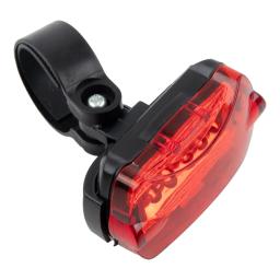 Luz traseira de bicicleta impermeável, preto, acessórios de ciclismo, luz traseira, ciclismo noturno, peça de reposição MTB, venda quente - Image 3