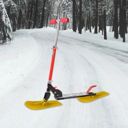 Trenó Flat Bottom Ski Board para crianças, acessório criativo de esqui, snowboard, snowboard, natal ao ar livre, 2x - Image 4