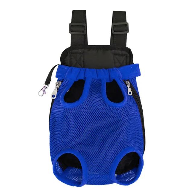 Mochila para transportar animais de estimação, portátil, viagem, respirável, bolsa para transportar animais de estimação, ombro duplo, malha, ajustável, bolsa para gatos, suprimentos para cães