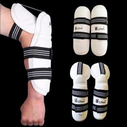 Equipamento de proteção de taekwondo conjunto completo de proteção de braço e perna adulto criança proteger terno engrenagem luta karate caneleira protetora - Image 2