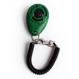 Clicker Plástico Portátil para Pet, Pulseira Ajustável Auxiliar, Dog Click Trainer, Cat Sound, Chaveiro Suprimentos, Novo - Image 4