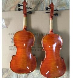 Acessórios Para Instrumentos Musicais, Totalmente Feitos À Mão, Tinta Álcool, Tigre Natural, Modelado, Placa Única Viola, 14-17 in - Image 6