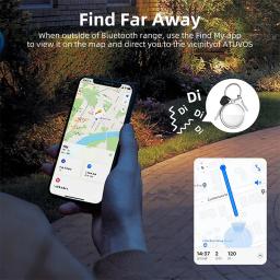 Mini GPS Tracking Tag para a Apple, dispositivo anti-perdido para chaves, carteira, Pet Tracker para crianças, localização em tempo real, a Apple Find My F3 - Image 5