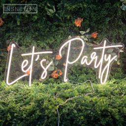 Sinal de néon LED para festa, Luzes LED para bar, Pub, Parede, Casamento, Aniversário, Decoração estética, Decoração do quarto, Sinais de néon, USB Power - Image 2