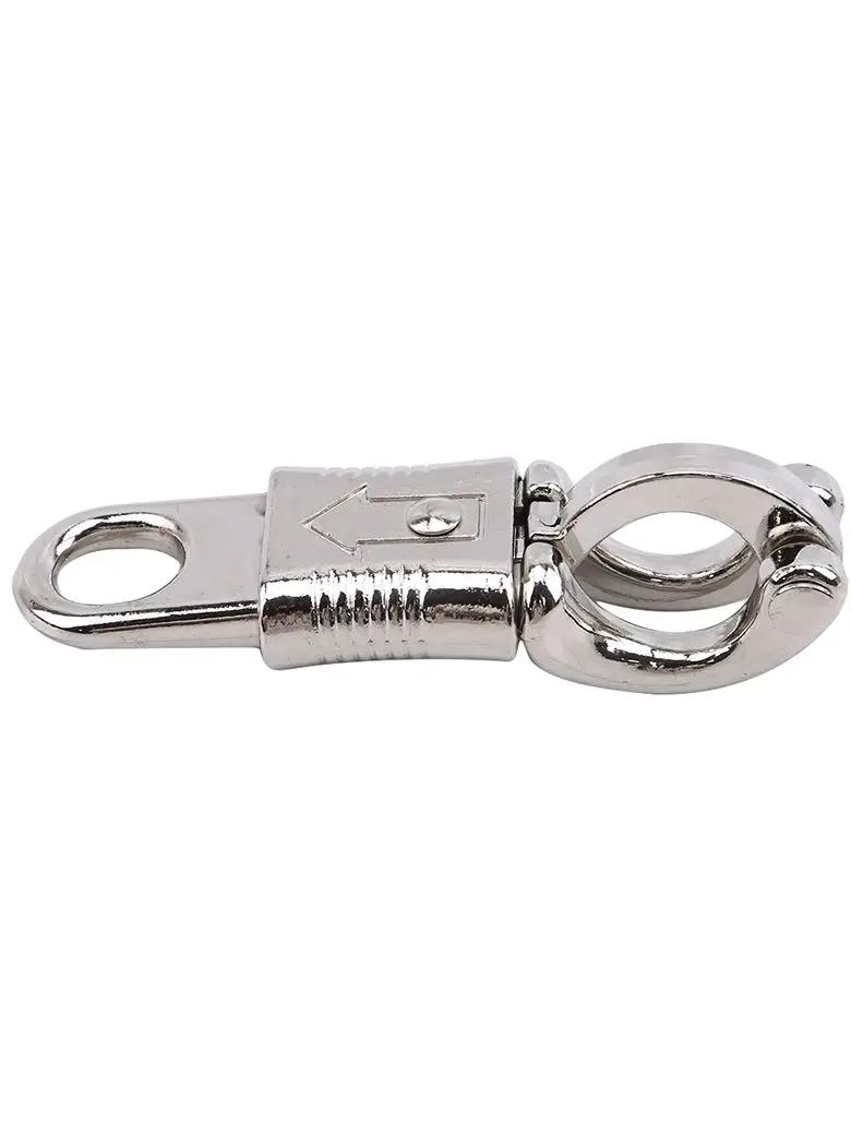 Zinc Alloy Quick Release Terror Hook Snap, Horse Panic Clip Buckle, Equestrian Sports Equipment, Pony Horses Care Product, 10cm - Image 1