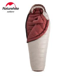Naturehike-Duck Down Saco de Dormir, Ultraleve, Portátil, 20D Nylon, Manter Quente, Múmia, SnowBird, Escalada ao ar livre, M, L, XL Tamanho - Image 1