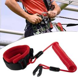 Barco Segurança Lanyard Start Stop Kill Switch Tether Cord para Jet Ski, A maioria Board Engine Parts Acessórios, JT900, JT1100 - Image 6
