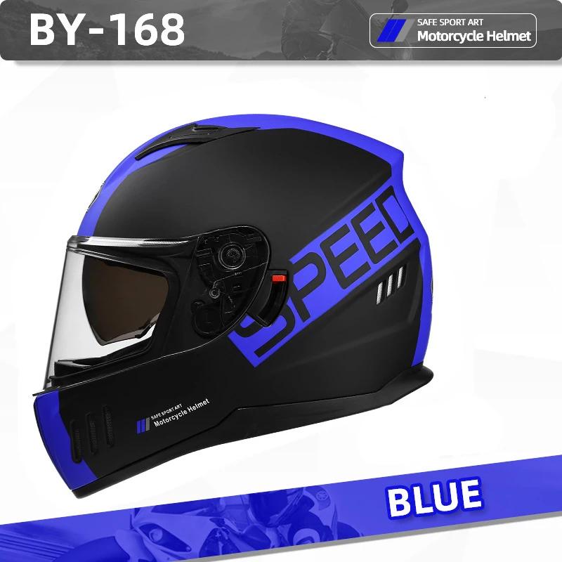 Capacete Full Face Motorcross e Segurança para Homens e Mulheres, Downhill Integral, Equipamento para Motocicletas, Capacetes de Segurança - Image 1