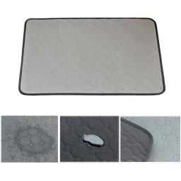 Lavável tapete de fraldas para animais de estimação do cão à prova dwaterproof água reutilizável almofada de treinamento urina absorvente ambiente proteger fralda tapete de assento do carro do cão capa - Image 5