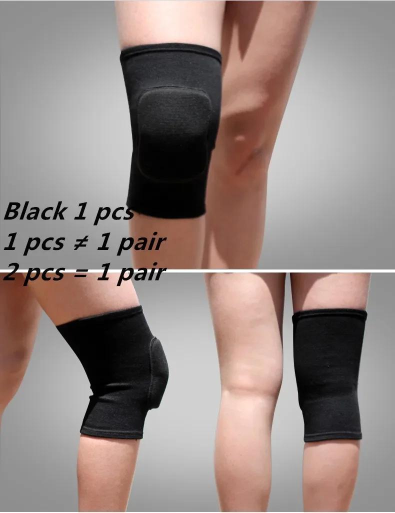 Nylon joelheiras para futebol, voleibol, ciclismo, ioga, basquete, treinamento, proteção, dança, para crianças, 1 par - Image 1