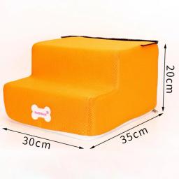 Confortável pet rampa suprimentos para animais de estimação cão passos fecho com zíper escalada resistente rampa de escalada do cão - Image 4
