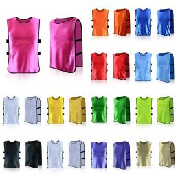 Adulto Esportes Treinamento Coletes, BIBS Coletes, Basquete, Críquete, Futebol, Futebol, Rugby Mesh, Respirável, Rapidamente seco, Futebol Scrimmage Jerseys - Image 6