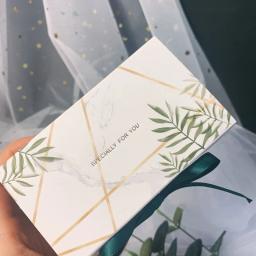 Caixas De Embalagem De Papel Com Fita, Caixa De Doces, Presente De Natal, Favores Do Casamento, Decorações De Festa De Aniversário, 5 Pcs, 10Pcs - Image 3