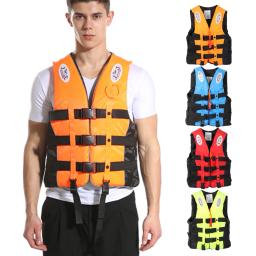 Adulto Life Jacket com ajustável Flutuabilidade Aid Vest, Reflectivo, Vela, Pesca, Esportes Aquáticos, Natação, Canoagem - Image 1