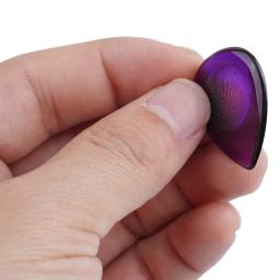 Palhetas de guitarra stubby 1mm 2mm 3mm 6 peças acessórios kit acrílico grandes stubbies grande liberação rápida novo durável prático - Image 3