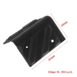 Ângulo direito arredondado Protetor para Speaker, Cantos Plásticos para Amplificador de Guitarra, Substituição de Armários, Preto Acessórios, 4Pcs - Image 6