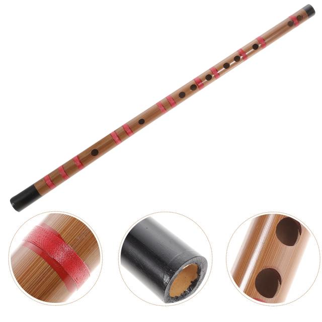 Flauta de Bambu Shakuhachi Tradicional Japonesa para Iniciantes e Crianças, Brinquedo Musical de Madeira