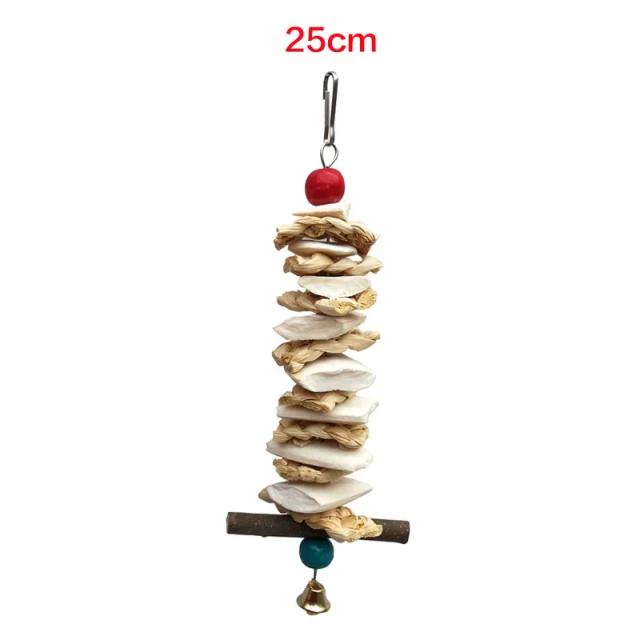 Brinquedos Corta-Peixes em Forma de Osso para Papagaios e Periquitos: Decoração e Suprimentos para Gaiolas de Animais de Estimação
