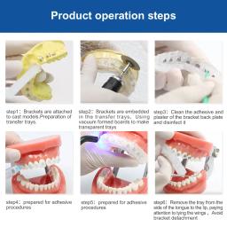 Dental Impression Rubber Material, Silicone Soft Putty, Transparente, Corpo Leve Putty, Material de moldagem - Image 5