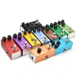 Pedal de guitarra elétrica overdrive vintage/eua sonho/coro clássico/fase vintage/tremolo/atraso analógico/atraso digital/unidade final - Image 6