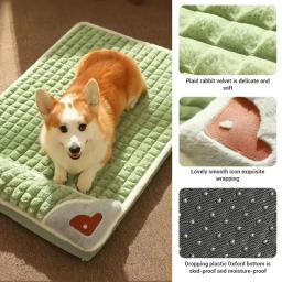 Cama do cão ortopédica removível, almofada do filhote de cachorro, estilo Four Season, memória espuma cão travesseiro, conforto CSoft Pet fornecimentos, atualizações - Image 2