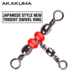 Conector de equipamento de pesca de 3 vias, 20 peças, equipamento de pesca giratório, linha cruzada, barril giratório triplo, linha cruzada, gira para pesca - Image 1