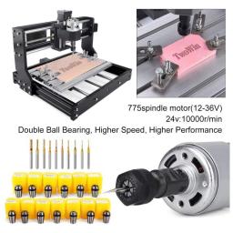 CNC 3018 PRO máquina de gravura do laser, router, madeira, PWB, corte do metal, trituração, DIY, controle de GRBL - Image 3
