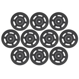 Polia De Rolamento De Nylon Durável, Roda Wearproof, Ginásio Cabo, Universal Peça De Equipamento De Fitness, 95mm, 10Pcs por Conjunto - Image 6