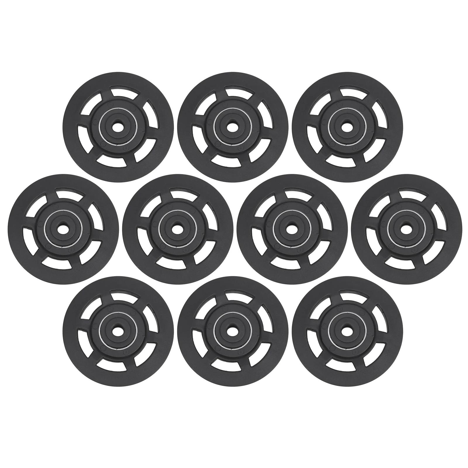 Polia De Rolamento De Nylon Durável, Roda Wearproof, Ginásio Cabo, Universal Peça De Equipamento De Fitness, 95mm, 10Pcs por Conjunto - Image 1