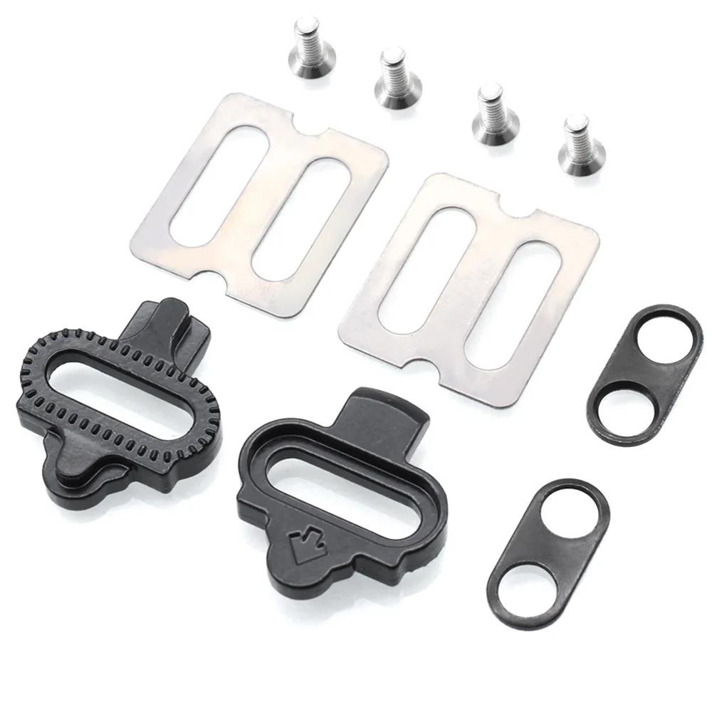 Conjunto de presilhas para mtb, kit de clipes para mountain bike, porcas de hardware para pedais spd, pedais de travamento automático - Image 1