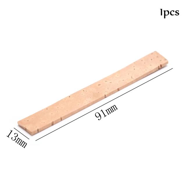 Conjunto de Almofadas para Clarinete com Tampão de Cortiça Natural e Peças de Reparo para Melhor Desempenho do Instrumento