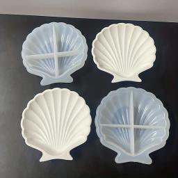 Molde De Silicone De Armazenamento Concreto Shell, DIY Gesso Shell - Image 3