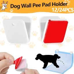 Almofada de treinamento potty de parede auto-aderente para cachorro, suporte de almofada Pee, Clip Set, mantém sua casa limpa para marcar o cão - Image 1