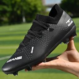 Qualidade Futebol Botas Chuteiras, Durável e Leve Futebol Tênis, Sapatos de Futsal Confortáveis, Haaland, Atacado, Sociedade Sociedade - Image 4