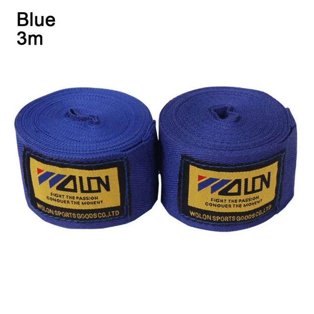 Bandagem de Algodão para Boxe 2 Rolos 1.5m/3m