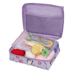 DIY Crochet Kit para iniciantes e adultos, tricô suprimentos, inclui fios, ganchos e mais conjunto de crochê com saco, iniciante - Image 6