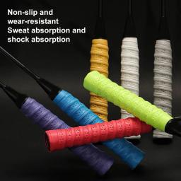 Supergrip de tênis antiderrapante perfurado, Banda antiderrapante espessada, Aperto de raquete, Super Absorvente, Badminton Overgrip - Image 2