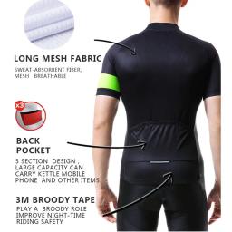 X-tigre-camisa masculina ciclismo, roupas de mountain bike, mtb, roupa do verão - Image 3