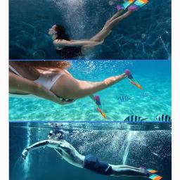 Confortáveis nadadeiras de silicone para crianças e adultos, tamanho adequado para iniciantes em natação, mergulho, ideal para atividades aquáticas - Image 6