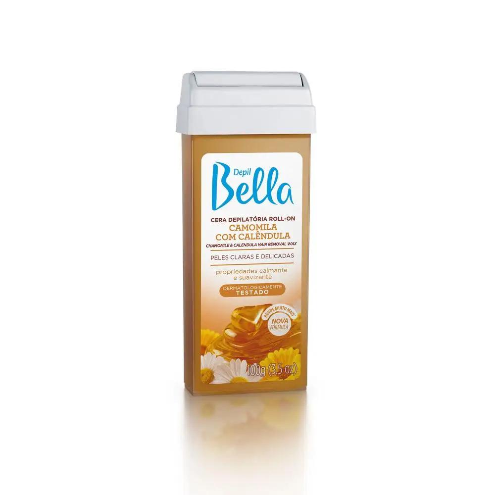 Depil Bella Cera Depilatória Roll-On Camomila Calêndula 100g - Image 1