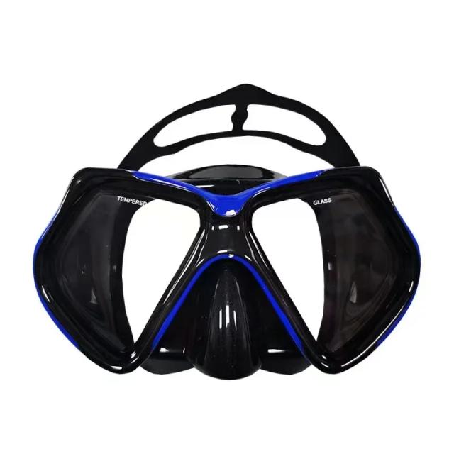 Máscara de Mergulho Profissional com Câmera Integrada e Saia de Silicone para Snorkel e Natação